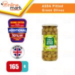 ASDA Pitted Green Olives 165g