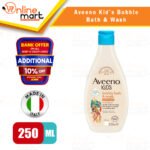 Aveeno Kids Bubble Bath & Wash 250ml