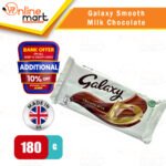 Galaxy Smooth Milk Chocolate 180g
