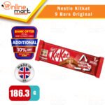 Nestle KitKat 9 Bars Original 186.3g