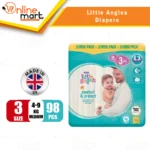 Little Angels Baby Diapers Size 3 (98pcs)